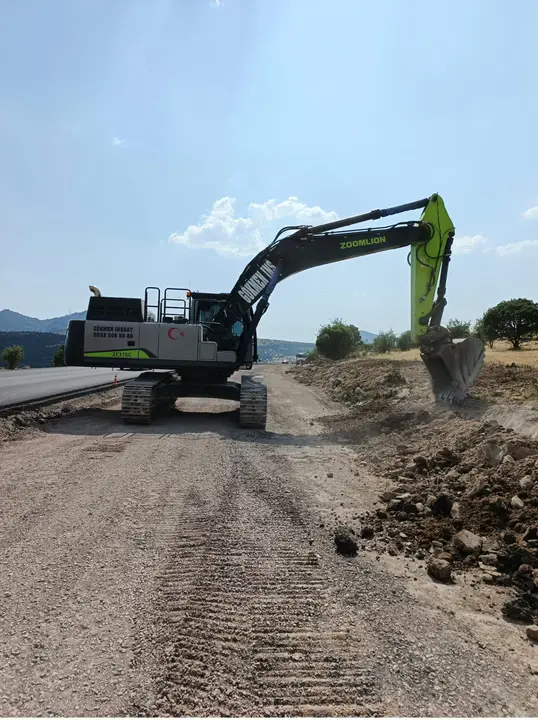 Muğla Palplanş: kazı sahası hazırlığı